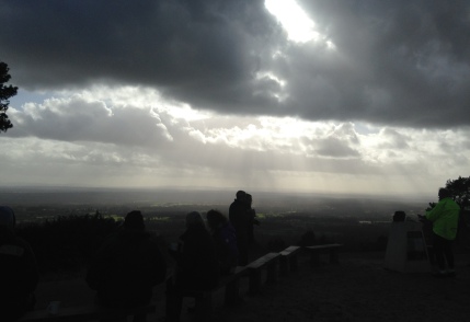 Looking south from Leith Hill